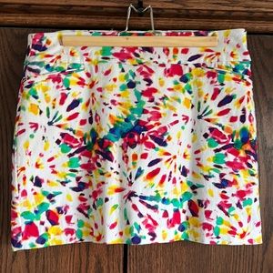 Tye dye Skort